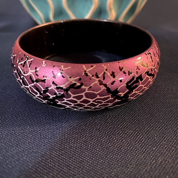 Jewelry - NEW SNAKESKIN PRINT BANGLE BRACELET